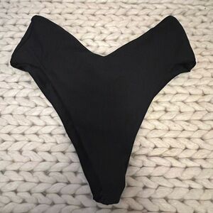 Skatie Black Women's Bikini Bottom